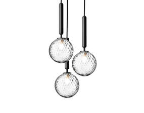 Miira 3 Pendant, rock grey/optic clear