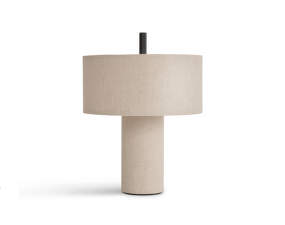 Margin Portable Table Lamp, beige canvas