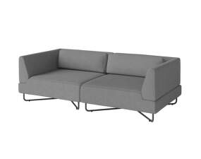 Orlando O2 Garden Sofa 2-seater, dark grey