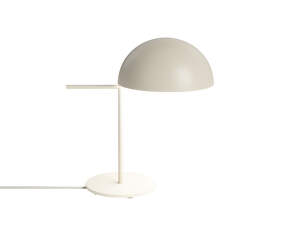 Aluna Table Lamp, creme coated iron