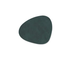 Curve Nupo Glass Mat, dark green