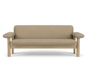 Brasilia Sofa, Bouclé 02/natural oak