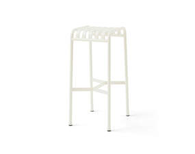 Palissade Bar Stool, cream white