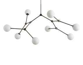 Drop Chandelier Bulp, grey