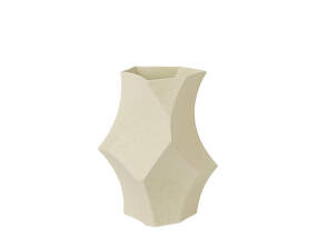 Cueva Vase H26, off-white