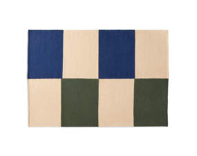 Ethan Cook Flat Works Rug 170x240, peach green check