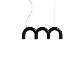 Arch Triplette Pendant, black