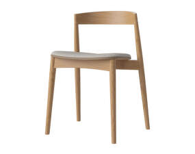 Kite Dining Chair, oiled oak/Memory grey white