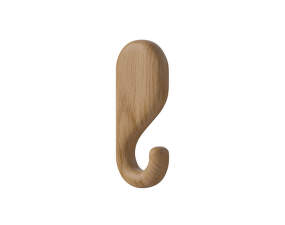 Nob Wall Hook 11.5 cm, solid oiled oak