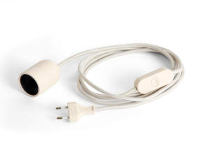 Common Table Cord Set, clay white