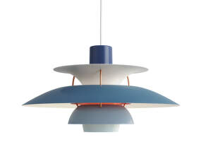 PH 5 Pendant Lamp, hues of blue