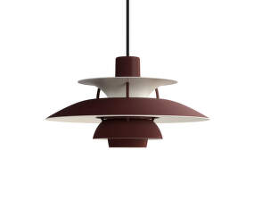 PH 5 Mini Pendant Lamp, monochrome burgundy