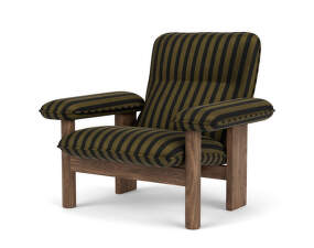 Brasilia Lounge Chair, Cabanon Soft/walnut