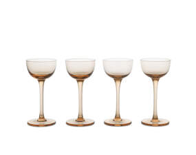 Host Liqueur Glasses, set of 4, blush
