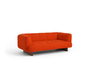 Quilton Lift 2-seater Sofa, water based lacquered walnut/Vidar 542