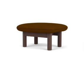 Brasilia Ottoman, Baru 0450/dark stained oak