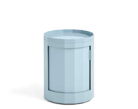 Facet Cabinet Low, misty blue