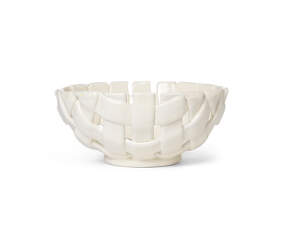 Plait Bowl Ø24, off-white