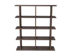 Kona Bookcase 2x4, dark stained