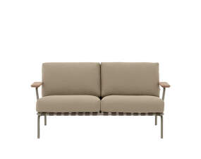 Settle Sofa 2-Seater, Ribbed Weave 5/taupe