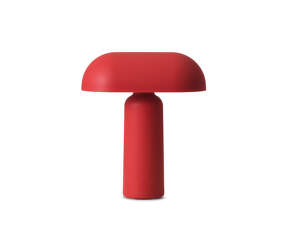 Porta Table Lamp, bright red