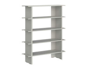 Hes Bookcase, pebble grey