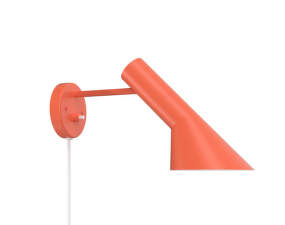 AJ Wall Lamp, electric orange