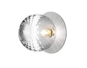 Liila 1 Wall/Ceiling Light Large, light silver/optic clear