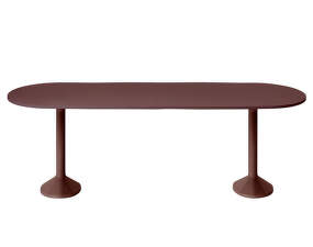 Midst Conference Table 140x460, dark red