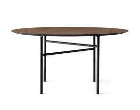 Snaregade Dining Table Round Ø138, dark stained oak