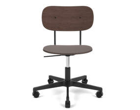 Co Task Chair, black/dark oak