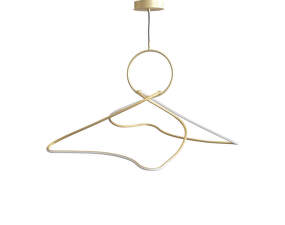 Kumo Chandelier Big, brass