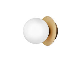 Liila 1 Wall/Ceiling Light Small, nordic gold/opal