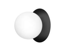 Liila 1 Wall/Ceiling Light Large, black/opal