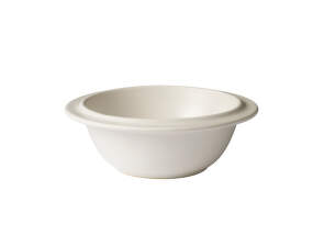 Edge Bowl Ø21 cm, ecru stoneware