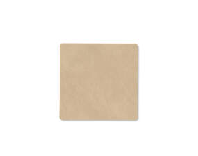 Square Nupo Glass Mat, sand