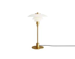 PH 2/1 Table Lamp, brass metallised