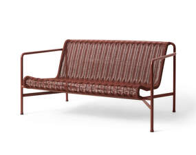 Palissade Cord Lounge Sofa, iron red