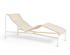 Palissade Cord Chaise Longue, cream white