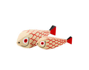 Wooden Dolls Mother Fish & Child