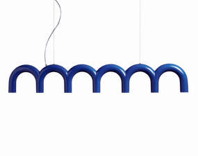 Arch Straight Pendant, blue