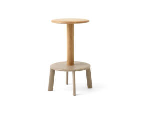 Massif Counter Stool AV39, oak/grey beige