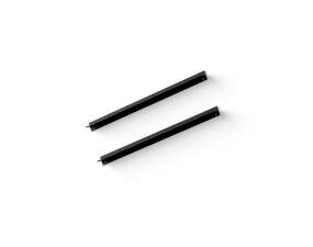 New Works Wall Bar 450, set of 2, black