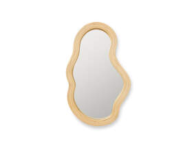 Pond Mirror Medium, rattan natural