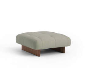 Quilton Lift Ottoman, water based lacquered walnut/Naveli 923