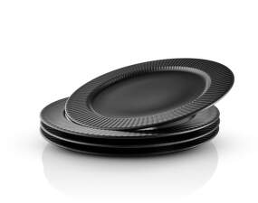 Legio Nova Dinner Plate 28 cm, set of 4, black