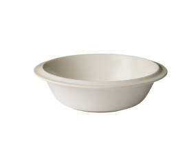 Edge Bowl Ø26 cm, ecru stoneware