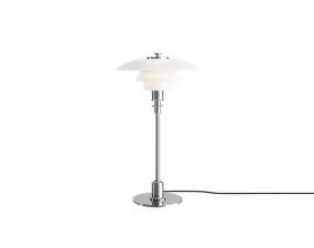 PH 2/1 Table Lamp, high lustre chrome plated