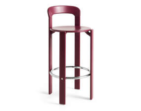 Rey Bar Stool, grape red