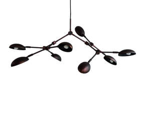 Drop Chandelier Mini, burned black